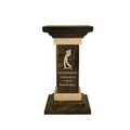 Small Square Column Award w/ Fancy Bevel